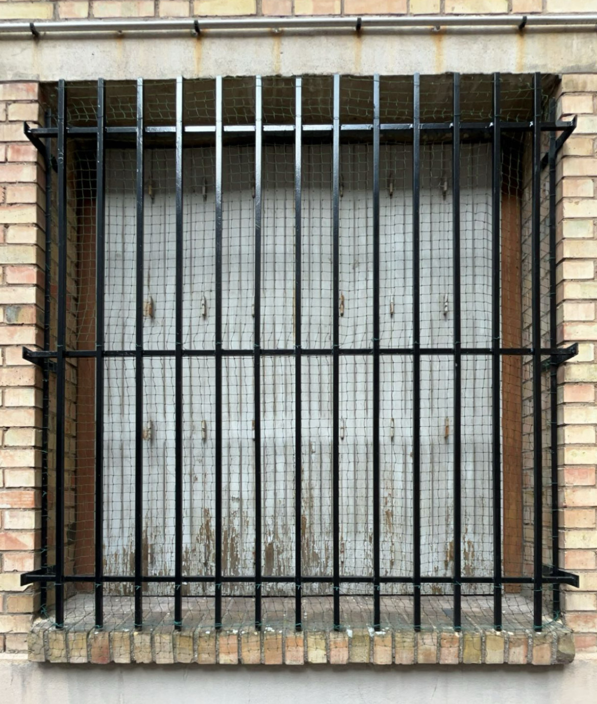 Pose de grille de protection